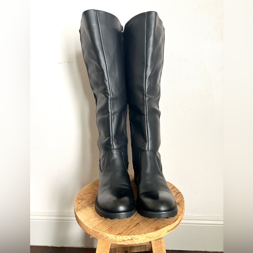 MIA Talli Lug Sole Knee High Boots
